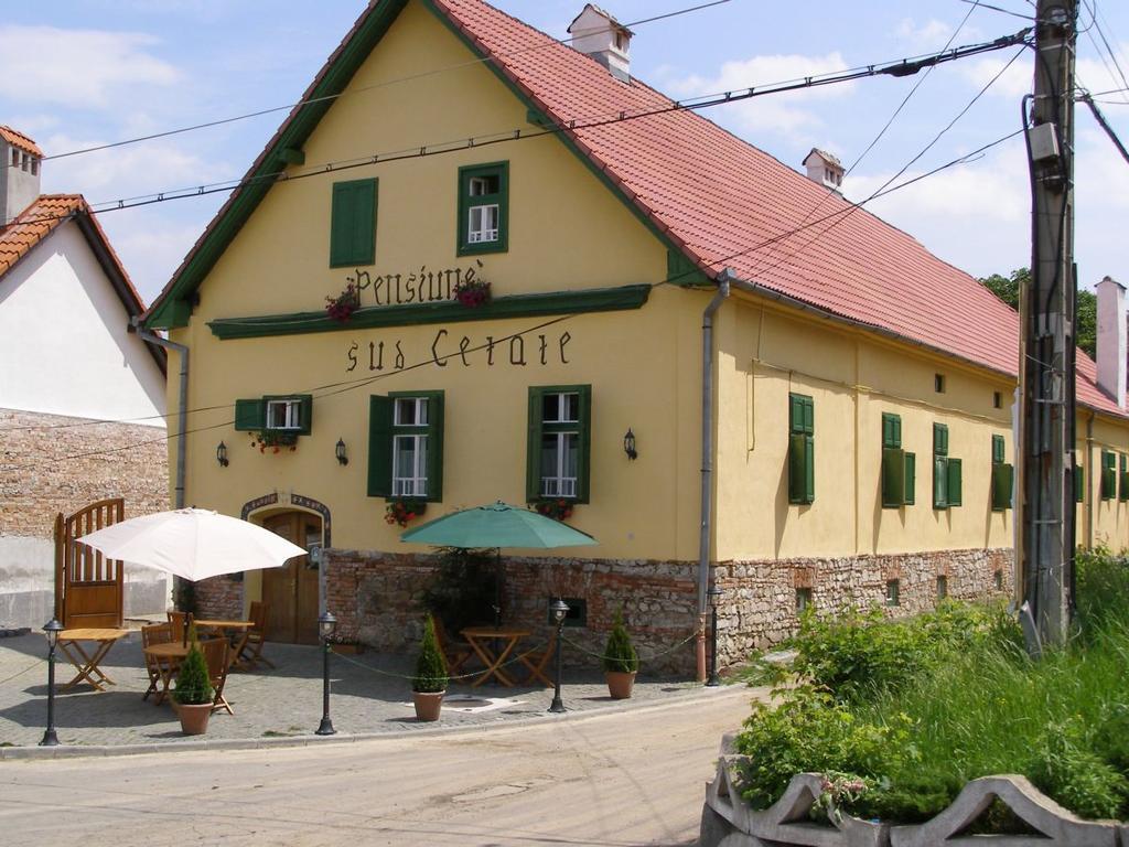Pensiunea Sub Cetate Cisnădie Exterior photo